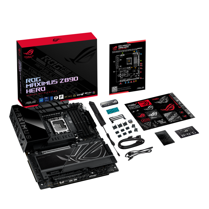 ASUS ROG Maximus Z890 Hero Gaming Motherboard ASUS ROG Maximus Z890 Hero Gaming Motherboard